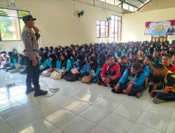Masa MPLS, Ratusan Polisi di Bojonegoro Serentak Blusukan ke Sekolah