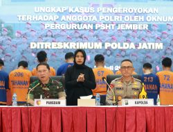 Polda Jatim Tetapkan 13 Oknum Anggota PSHT Jember Sebagai Tersangka Pengeroyokan Polisi saat Patroli