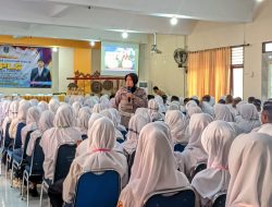 Polres Lumajang Ajak Pelajar Tertib Berlalu Lintas Melalui Program Police Goes To School