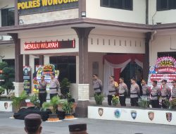 Polres Wonogiri Gelar Farewell Parade dan Pisah Sambut Pejabat Kapolres