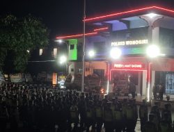 Polres Wonogiri Gelar Patroli Skala Besar Jelang Malam 1 Syuro