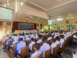Polres Wonogiri Sosialisasi Ops Patuh di SMKN 2 Wonogiri