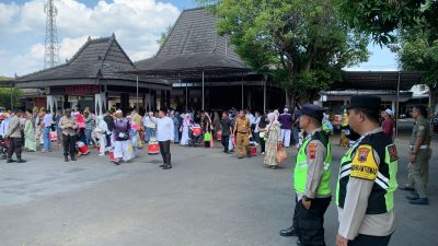 Polres Wonogiri Terjunkan Personil Amankan Kepulangan Jamaah Haji