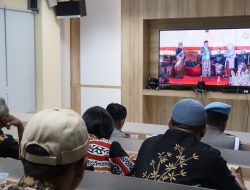 Polresta Sidoarjo Gelar Nobar Pagelaran Wayang Kulit