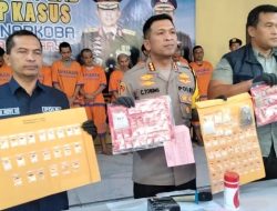 Sidoarjo Bersih Narkoba! 9 Tersangka Ditangkap, Sabu 276 Gram Disita