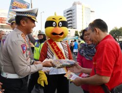 Sosialisasi Tertib Lalu Lintas di Mall, Irjen Pol Ahmad Luthfi Ingin Masyarakat Aman