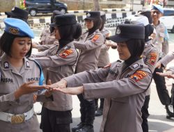 Cegah Pelanggaran Disiplin Polwan, Provos Gelar Gaktiplin Bagi Polwan Polres Wonogiri