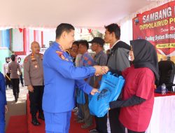 Cooling Sistem, Dirpolairud Polda Jateng Sambang Pesisir di Wonogiri