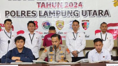Diduga Korupsi Dana BOS, Polres Lampung Utara Tetapkan Mantan Kepala Sekolah SMP 3 Bunga Mayang Jadi Tersangka