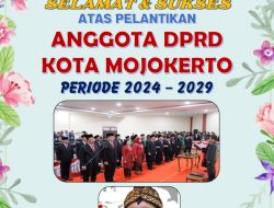 Iklan Pelantikan DPRD Kota Mojokerto, Dinas PUPR Perakim Kota Mojokerto