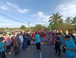 Jalan Sehat Desa Negara Ratu Memperingati HUT RI ke-79 Disambut Antusias Ribuan Warga Masyarakat