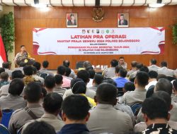 Jelang Pilkada Serentak, Polres Bojonegoro Gelar Lat Pra Ops Mantap Praja Semeru 2024