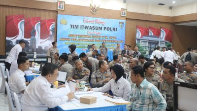 Kapolres Bojonegoro Dampingi Tim Itwasum Polri Melaksanakan Audit Kinerja Itwasum Polri Tahap II TA 2024 di Polresta Sidoarjo