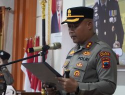 Kapolres Wonogiri Pimpin Sertijab Kasat Lantas dan Kapolsek Ngadirojo