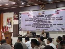 Latpra Ops Mantab Praja Candi 2024, Kapolres Wonogiri Tekankan Netralitas Anggota Dalam Pelaksanaan Pilkada 2024