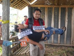 Lengkapi Berkas Perkara, Polisi Gelar Rekonstruksi Pembunuhan di Girimarto