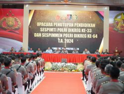 Lulusan Sespimti dan Sespimen 2024 Diharapkan Jadi Ikon Kebhinekaan