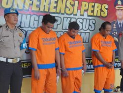 Mabuk dan Hajar Anak Remaja Berujung MD, Tiga Pria Diringkus Polisi