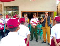 Menyambut HUT RI ke 79, K3S dan PGRI Kecamatan Wuluhan Adakan Lomba Gerak Jalan