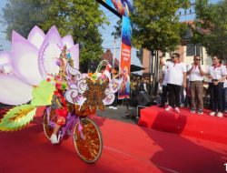 Dikbud Kota Mojokerto Sukses Gelar Lomba Gerak Jalan dan Sepeda Hias Dalam Rangka Menyambut HUT RI ke-79