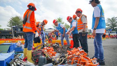 PLN UP3 Sidoarjo Gelar Apel Kesiapan Personil dan Peralatan, Pastikan Tersedianya Pelayanan Listrik yang Handal