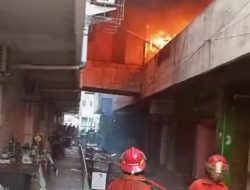 450 Kios Pasar Induk Krian Ludes Terbakar, Pemkab Sidoarjo Siap Berikan Bantuan BTT