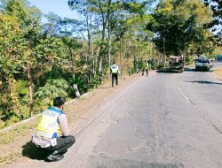 Pelajar Tewas Terjatuh dari Bus, Polres Wonogiri Olah TKP