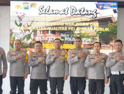 Polda Aceh dan Polda Papua Study Banding Pelayanan Publik Polresta Sidoarjo