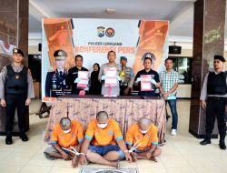 Polisi Berhasil Amankan 3 Tersangka Curanmor Beraksi 4 TKP di Lumajang