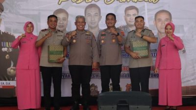 Polres Wonogiri Gelar Pisah Sambut Pejabat Baru