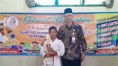 Prestasi SDN Patrang 02 di Cabang Olah Raga Karate Tahun 2024