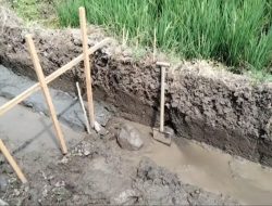 Proyek Plengsengan di Desa Candipari Sidoarjo Diduga Tak Sesuai Spesifikasi, Ketua LSM AUU Akan Temui Ketua DPRD Sidoarjo