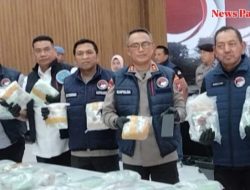 Sabu-sabu 30 kg Hasil Penangkapan Polresta Sidoarjo Diungkap Kapolda Jawa Timur