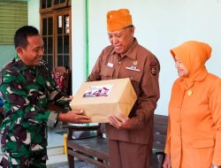 Sambut HUT RI ke- 79, Kodim Bojonegoro Berikan Tali Asih kepada Para Veteran
