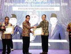 Sekretaris Daerah Kota Mojokerto Gaguk Raih Penghargaan Sekda Kota Terbaik ADLG Awards 2024