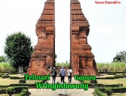 Telusuri Gapura Wringinlawang Peninggalan Kerajaan Majapahit