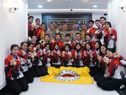 Tim Taekwondo Garuda Bhayangkara Presisi Polri Raih 6 Emas di Thailand Heroes Taekwondo International Championship