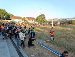 Wujudkan Situasi Kondusif, Polres Wonogiri Amankan Turnamen Sepakbola