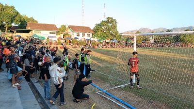 Wujudkan Situasi Kondusif, Polres Wonogiri Amankan Turnamen Sepakbola