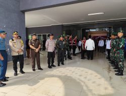 Amankan Pengundian Nomor Urut Paslon Pilkada Lampung Utara, Polres Terjunkan Ratusan Personel Gabungan