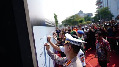 Apel Deklarasi Jateng Zero Knalpot Brong, Langkah Tegas Polda Jateng Wujudkan Pemilu Damai