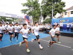 Bhayangkara Zebra Run 2024 di Polda Jateng: Bersama Dalam Langkah, Bersama Menjaga Jalan Raya
