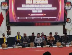 Berharap Pilkada Berlangsung Sukses dan Kondusif, KPU Kabupaten Mojokerto Gelar Sholawatan serta Doa Bersama