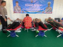 Donor Darah HUT Satlantas ke-69, Polres Wonogiri Sumbang 135 Kantong Darah