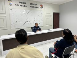 Humas Polresta Sidoarjo Ajak Jurnalis Media Online Wujudkan Kondusifitas Kamtibmas di Masa Kampanye Pilkada 2024