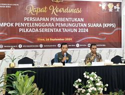 Akan Rekrut 6.300 KPPS, KPU Kabupaten Bima Rakor dengan Stakeholder