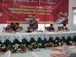 KPU Kabupaten Lampura Gelar Rapat Pleno Terbuka Penetapan DPT Pilkada 2024