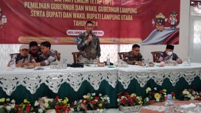 KPU Kabupaten Lampura Gelar Rapat Pleno Terbuka Penetapan DPT Pilkada 2024
