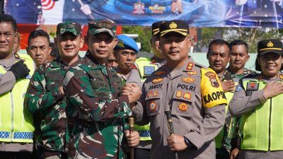 Kapolres Wonogiri dan Dandim Patroli Bersama Wujud Sinergitas serta Soliditas TNI POLRI