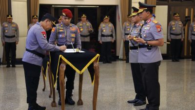 Kapolri Pimpin Pelantikan Sejumlah Kapolda dan Pengukuhan 2 Jabatan Baru di Polri